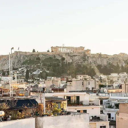 Apartment 8th Fl Penthouse W Acropolis & Mt. Lycabettus View